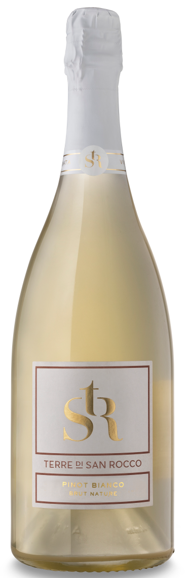 картинка Терре Ди Сан Рокко Пино Бьянко Брют Натюр 2020 г/у п/у от магазина Юта