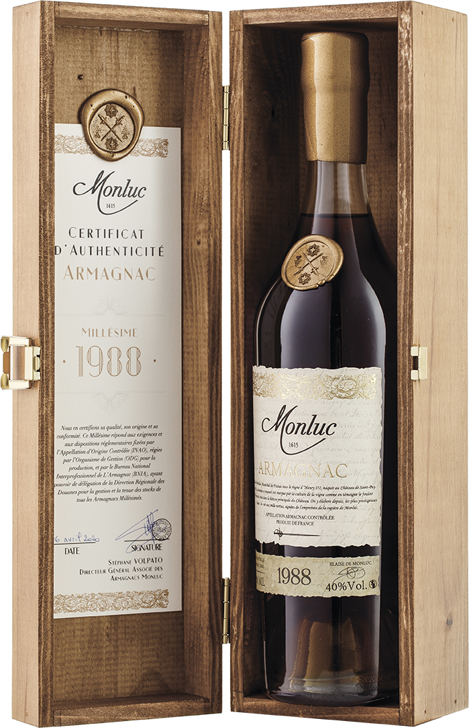 картинка Монлюк Арманьяк 1988 от магазина Юта