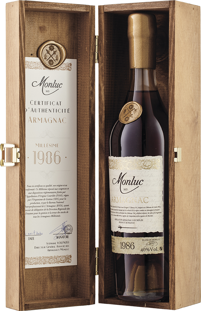 картинка Монлюк Арманьяк 1986 от магазина Юта