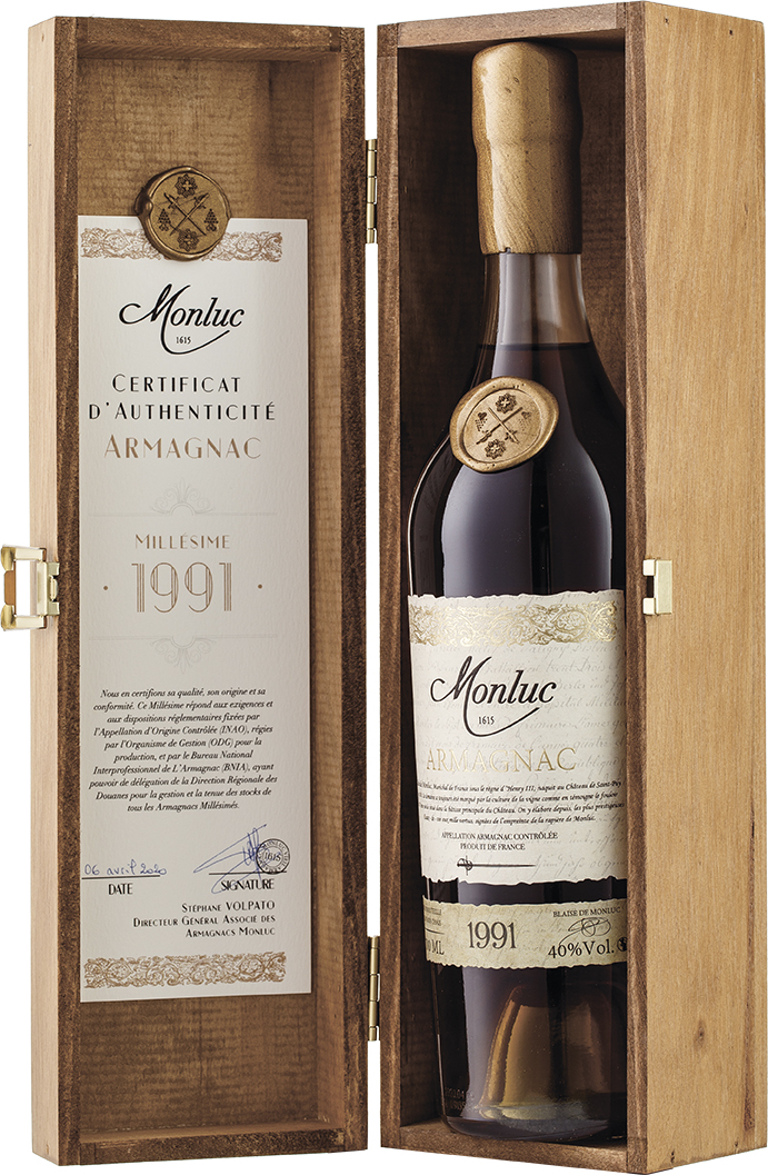 картинка Монлюк Арманьяк 1991 от магазина Юта