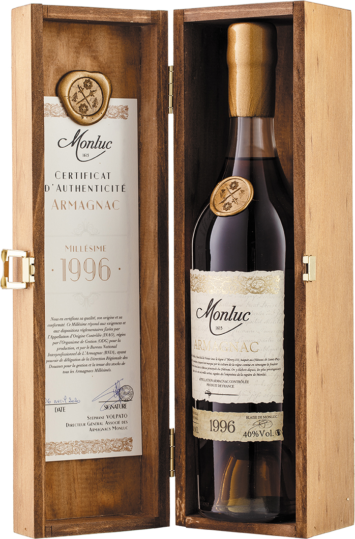 картинка Монлюк Арманьяк 1996 от магазина Юта