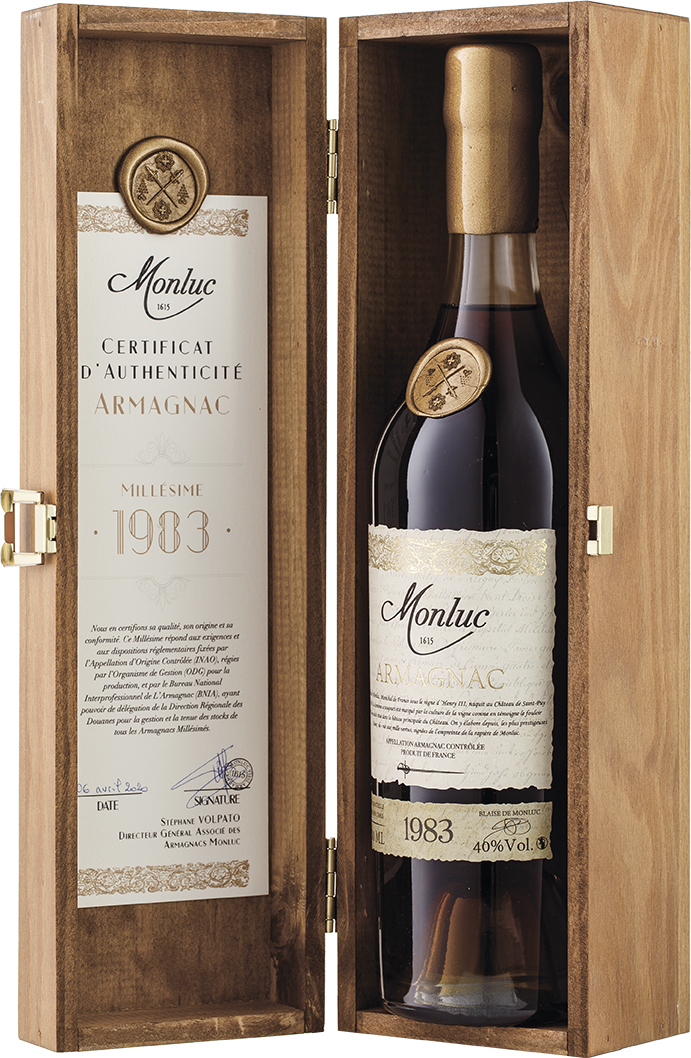 картинка Монлюк Арманьяк 1983 от магазина Юта