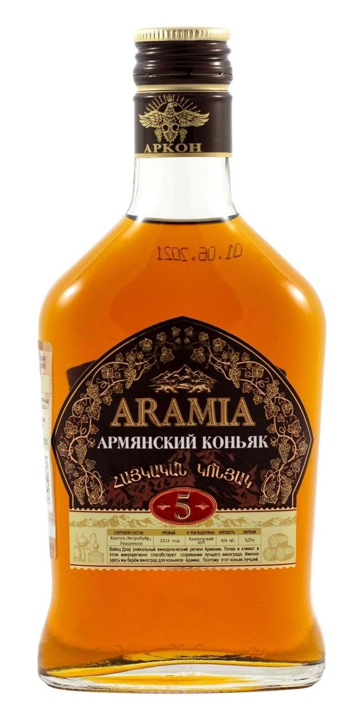 картинка Армянский коньяк Арамиа 5* от магазина Юта