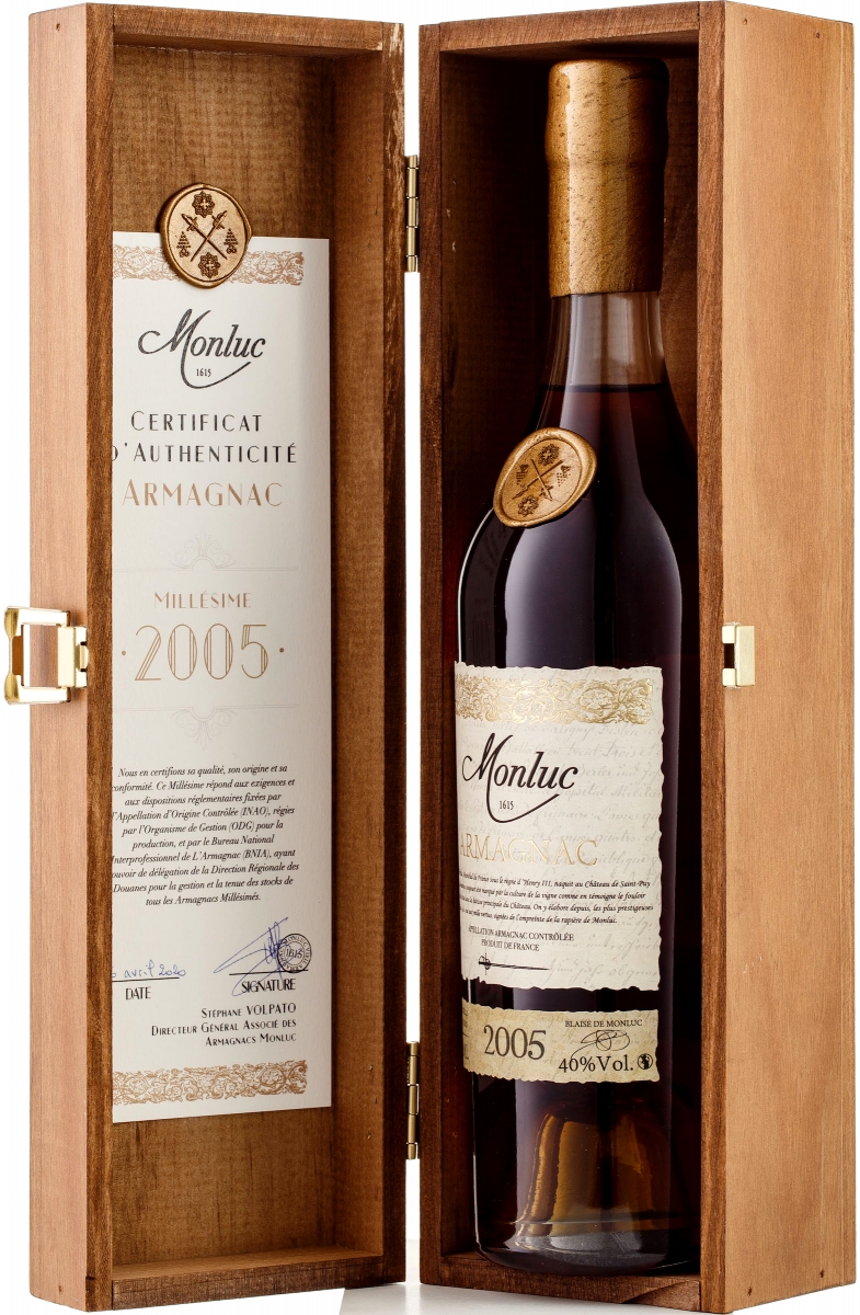 картинка Монлюк Арманьяк 2005 г/у от магазина Юта