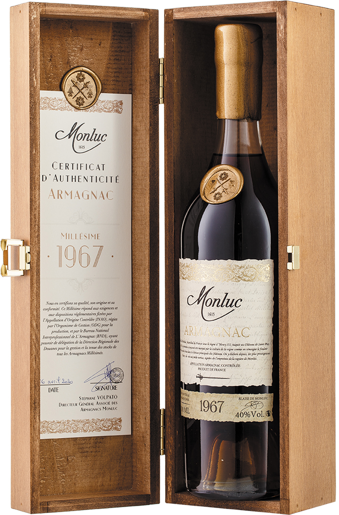 картинка Монлюк Арманьяк 1967 от магазина Юта