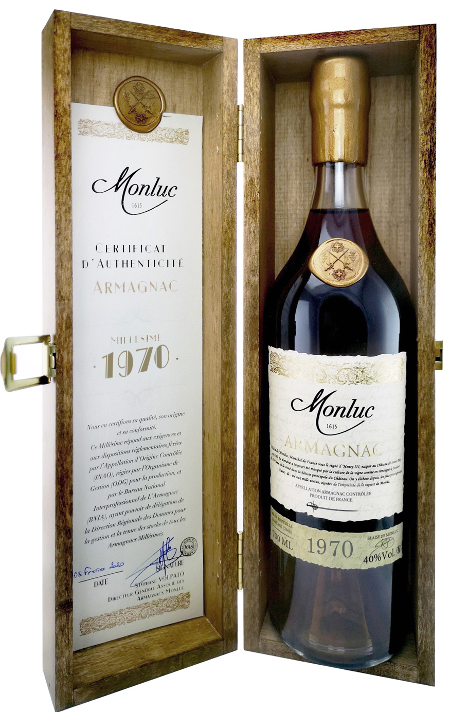 картинка Монлюк Арманьяк 1970 от магазина Юта